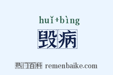 毁病是什么意思的图片